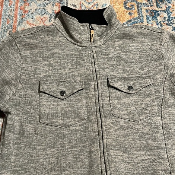 Mountain Khakis Fleece old faithful sweater jacket zip jacket with pockets - Picture 7 of 8